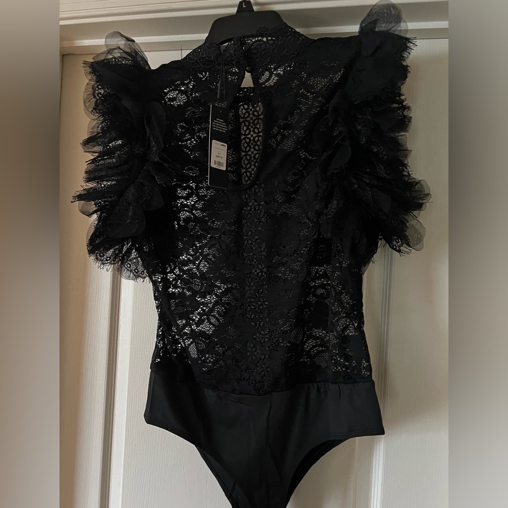 Fashion Nova Black Body Suit